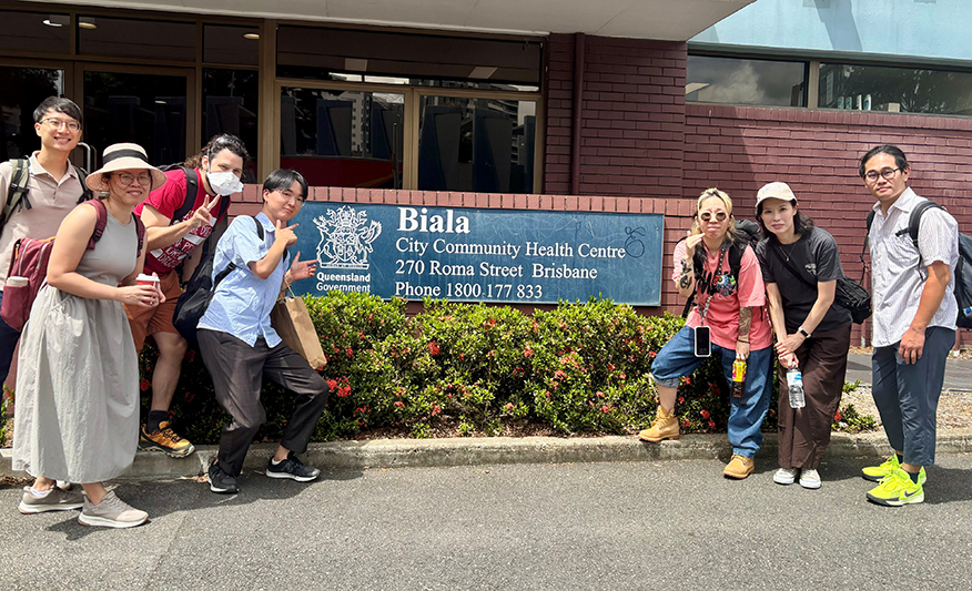 Delegates from Japan at Biala, Brisbane