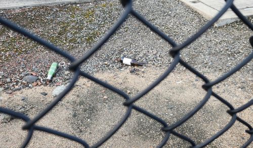 Discarded alcohol