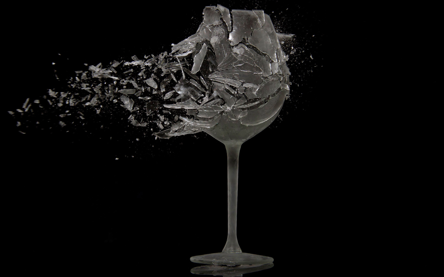 broken glass