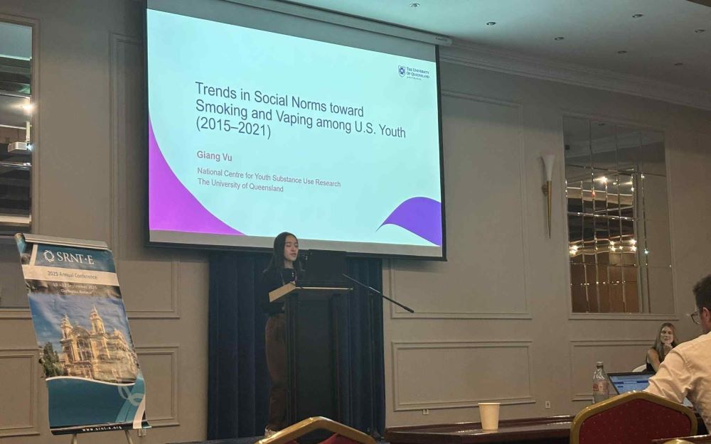 Gigi at SRNTE meeting