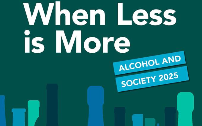 artwork with a title "When less is more"