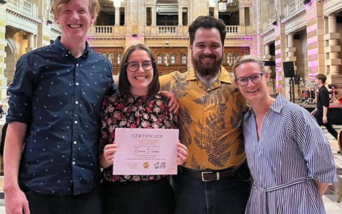 NDRI international award for ECR