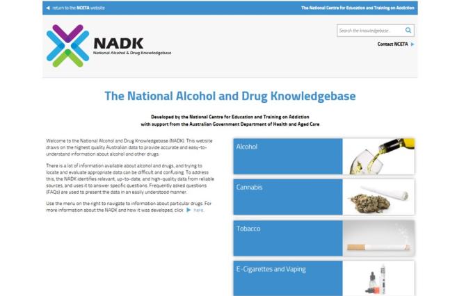 NADK website