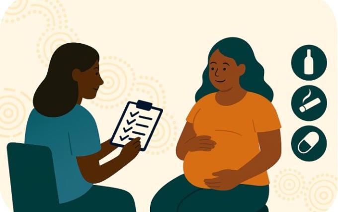 Reporting ATOD screening tool use with pregnant Aboriginal and Torres Strait Islander Peoples