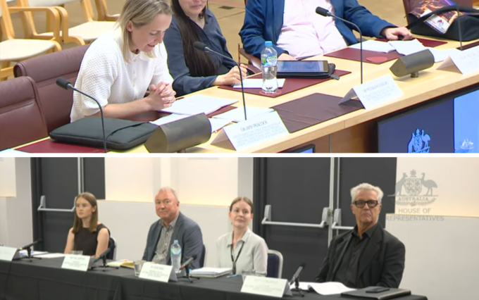 NDARC and NDRI researchers at parliamentary inquiry